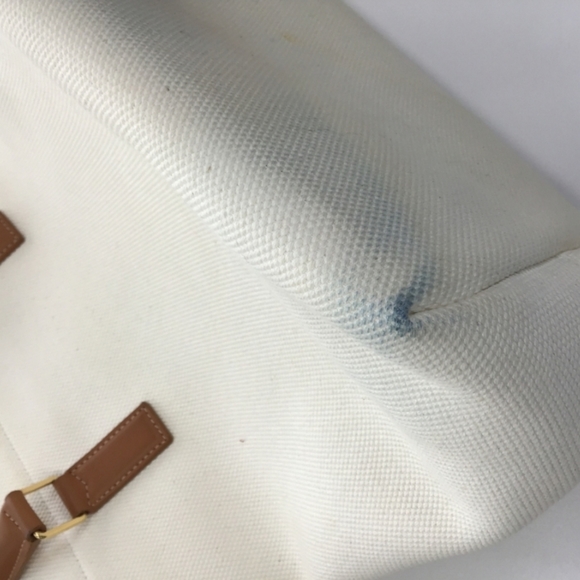 Authentic Celine Vertical Cabas Canvas Tote - Picture 10 of 11